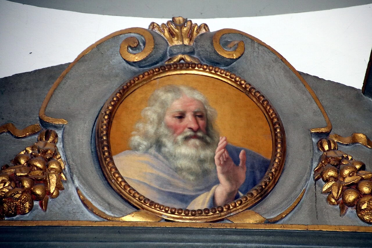 Dio Padre, 1640 - chiesa di San Filippo Neri (Castelfranco di Sopra)